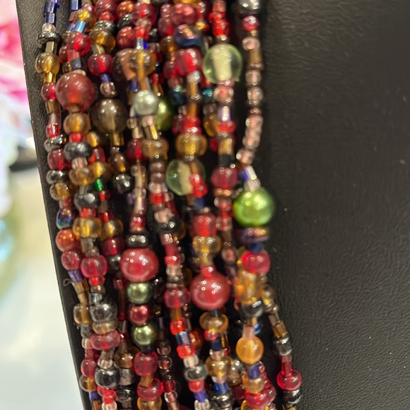 Joan Rivers Stunning Long Multi Color Beaded Necklace. Goes with everything - Picture 7 of 13